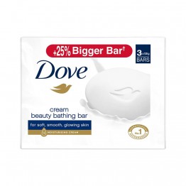 Dove Cream Beauty Bathing Bar 3 X 75gm
